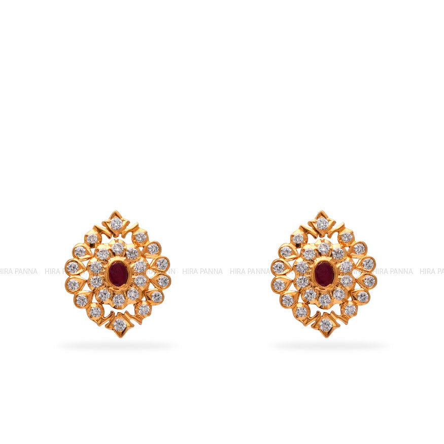 Diamond Stud Earrings