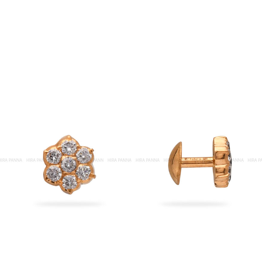 Diamond Stud Earrings