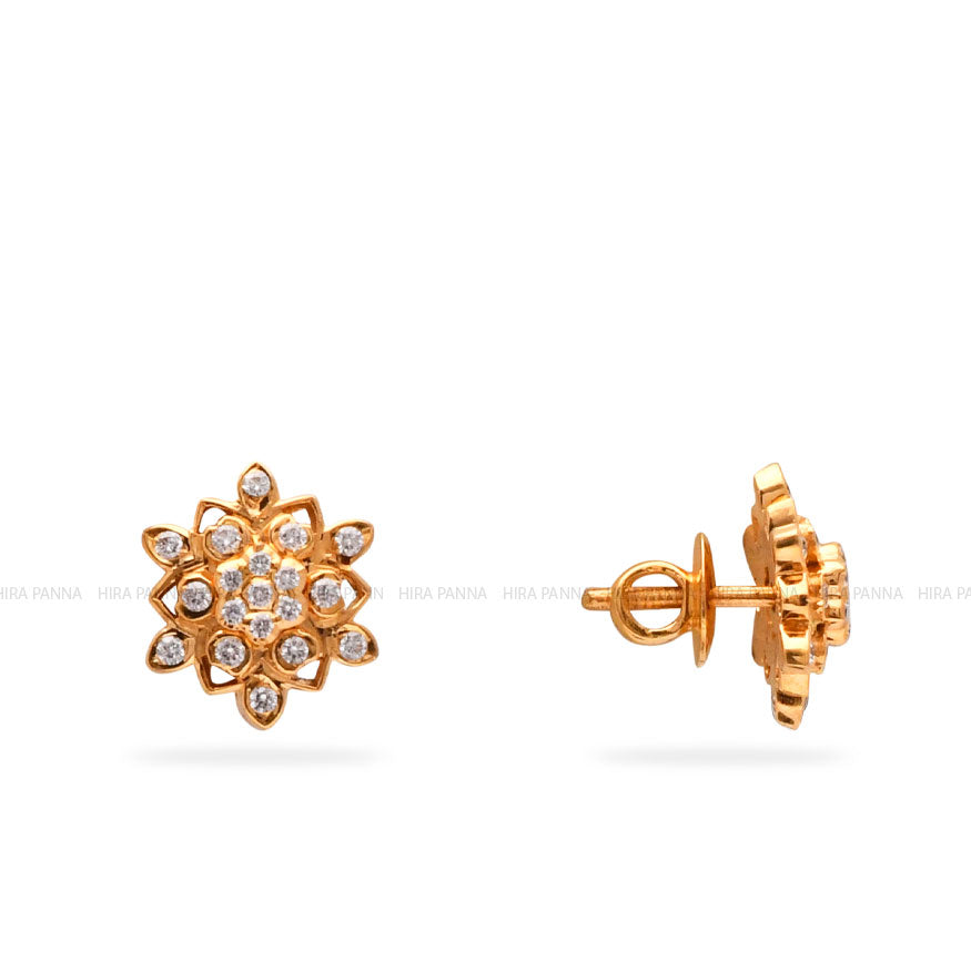 Diamond Stud Earrings