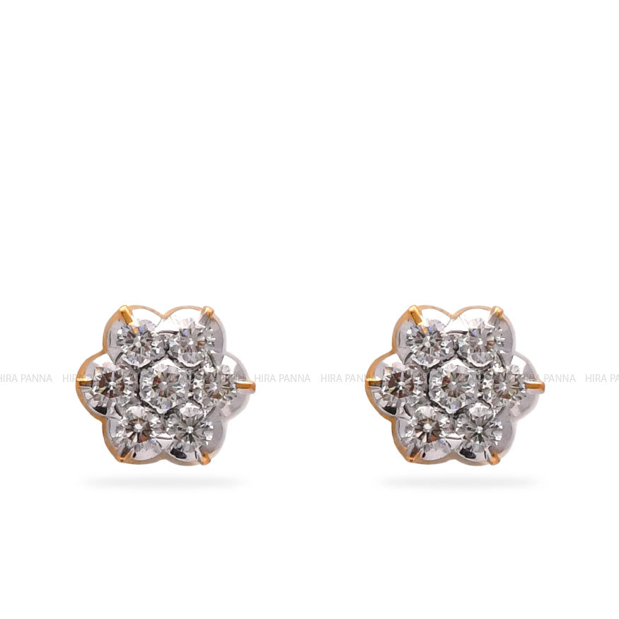 Diamond Stud Earrings