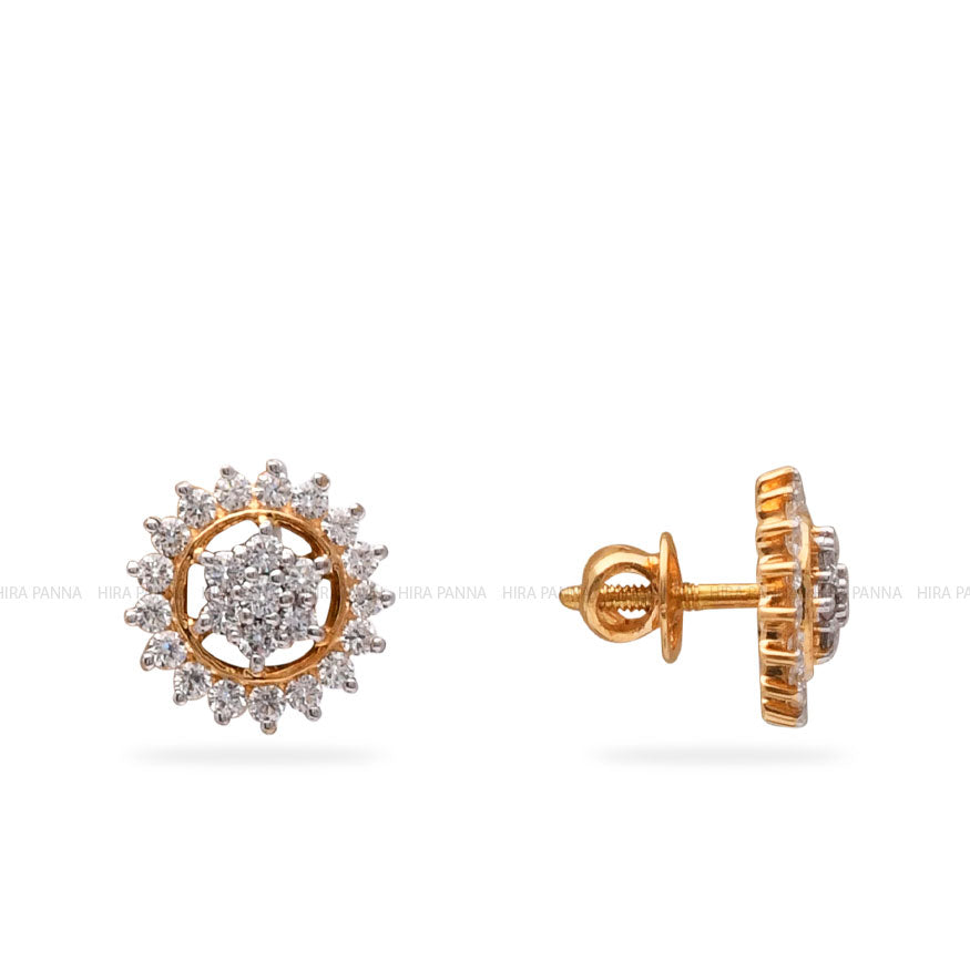 Diamond Stud Earrings