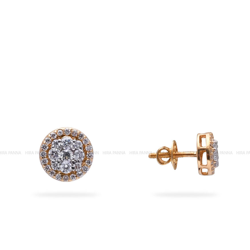 Diamond Stud Earrings