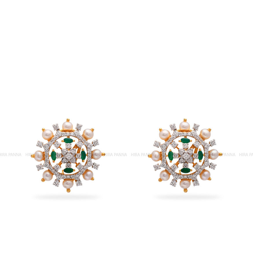 Diamond Stud Earrings