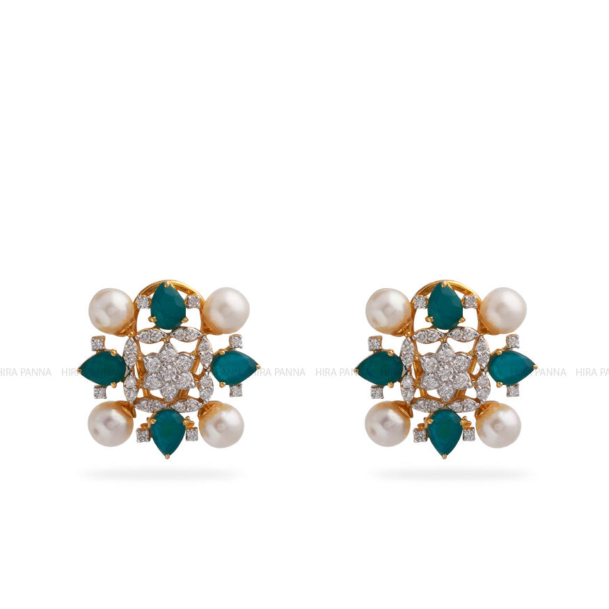 Diamond Stud Earrings