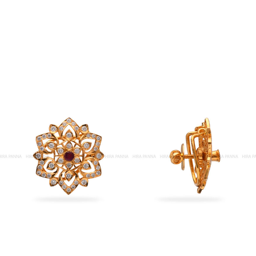 Diamond Stud Earrings