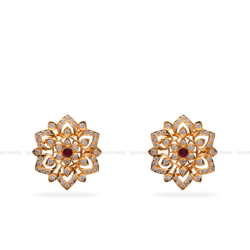 Diamond Stud Earrings