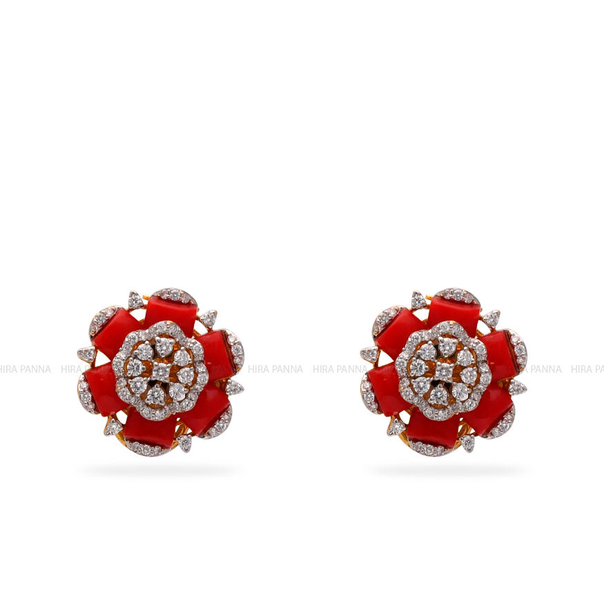 Diamond Stud Earrings