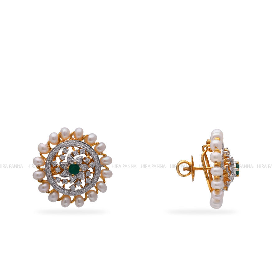 Diamond Stud Earrings