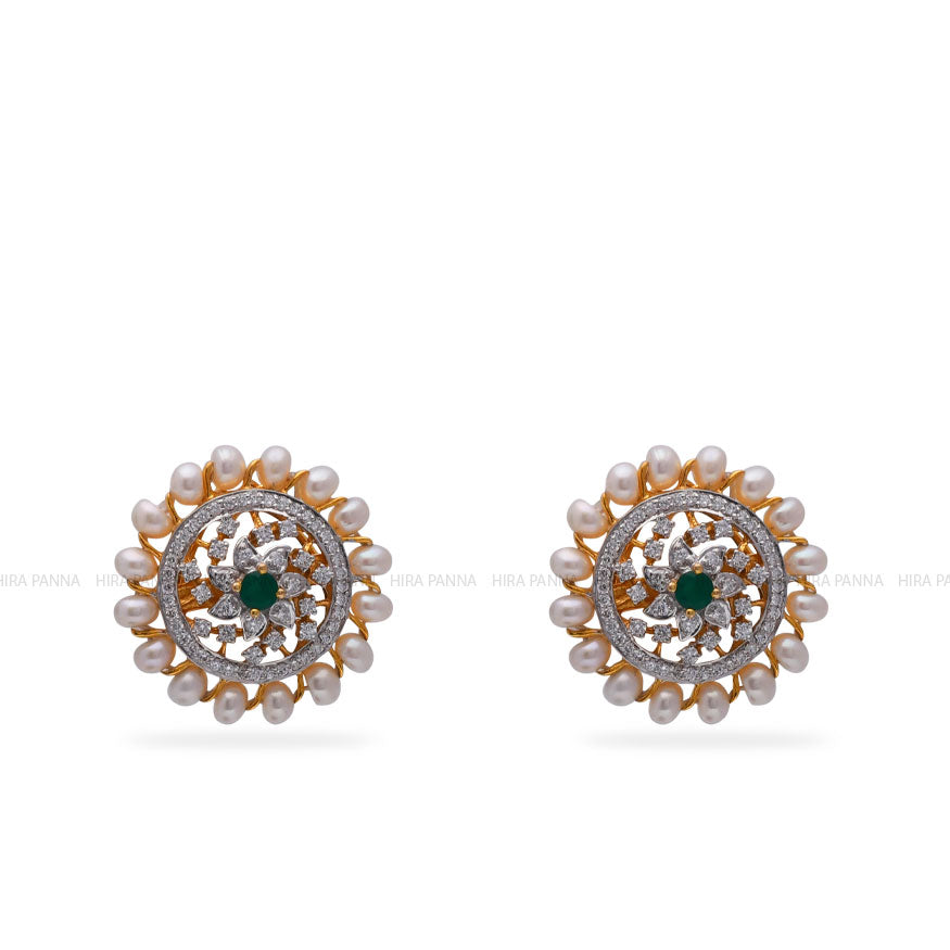 Diamond Stud Earrings