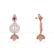 Diamond 3 in 1 Earrings