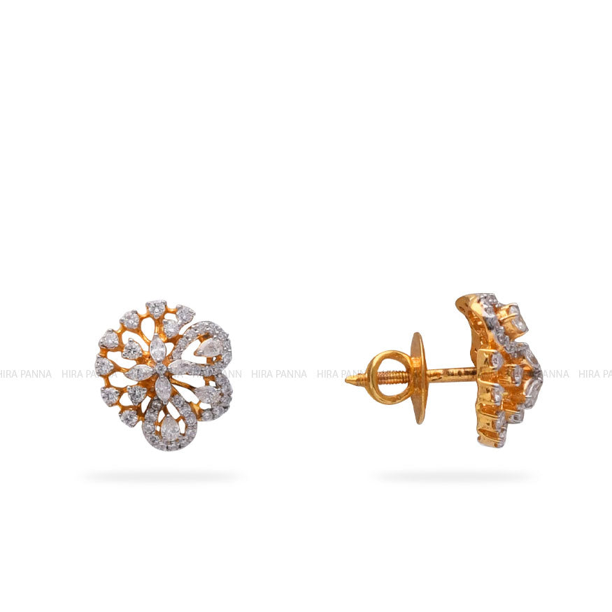 Diamond Stud Earrings