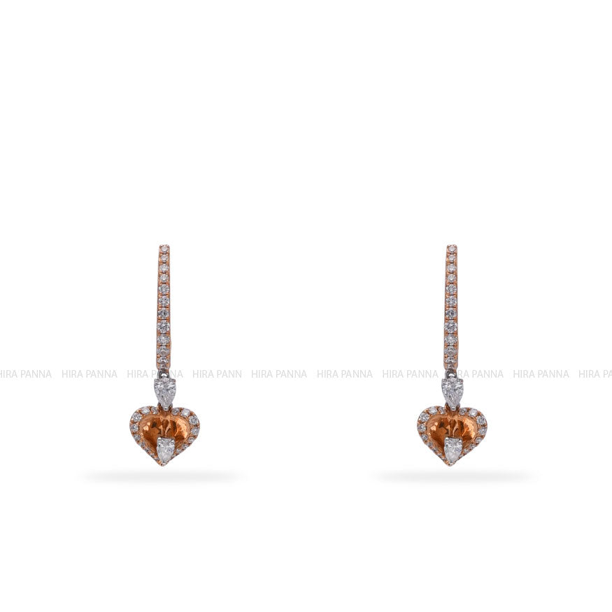 Diamond Bali Earrings