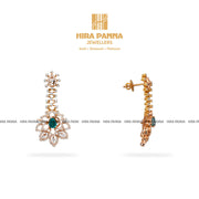 Diamond Hanging Earrings