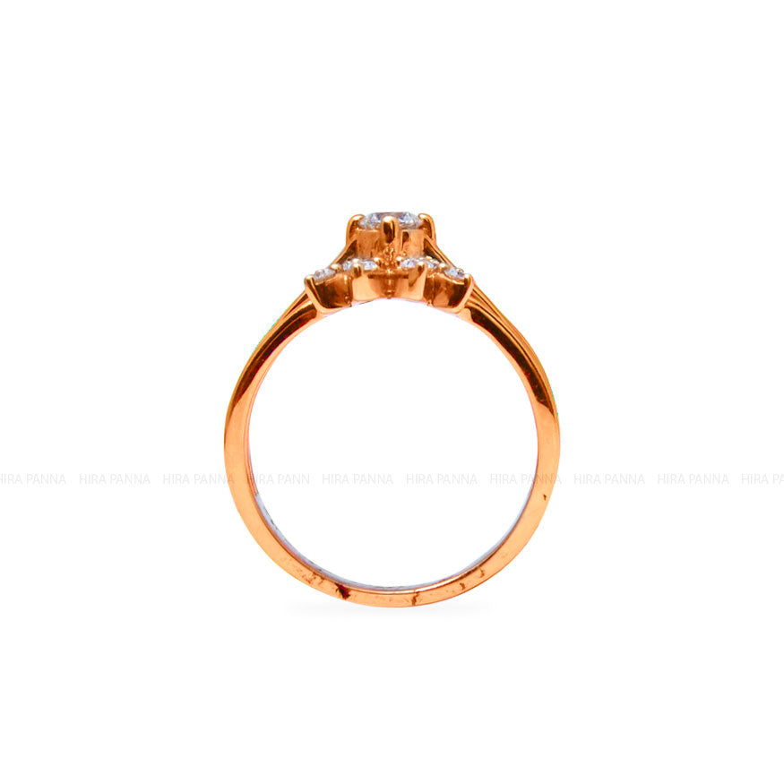 Rose Gold Diamond Ring