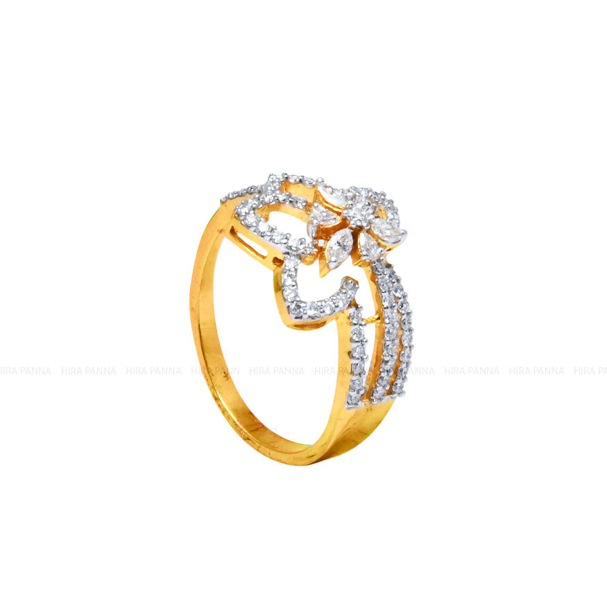 Gold Diamond Ring