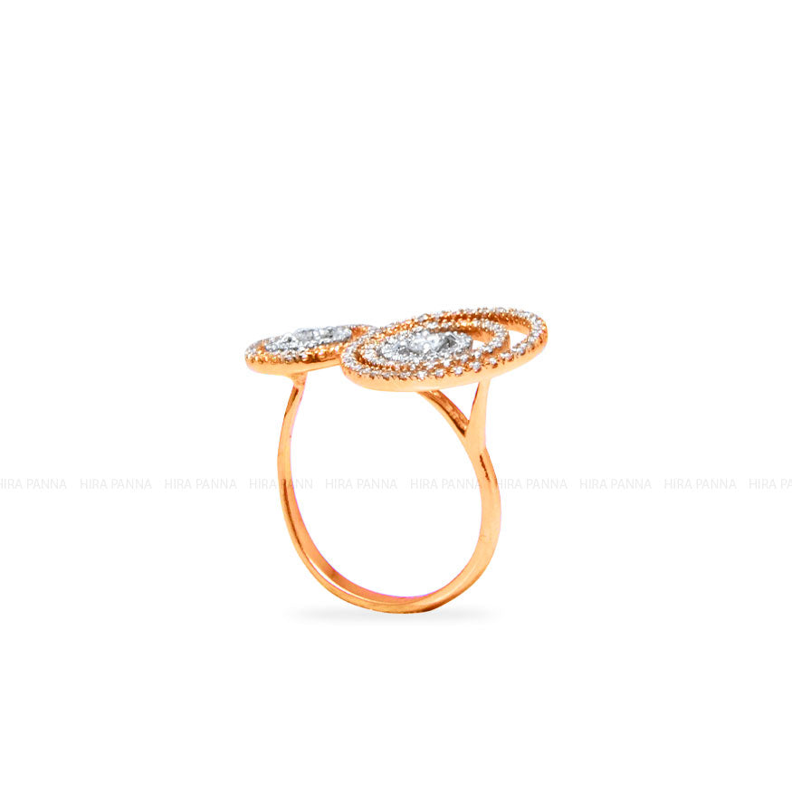 Rose Gold Cocktail Ring