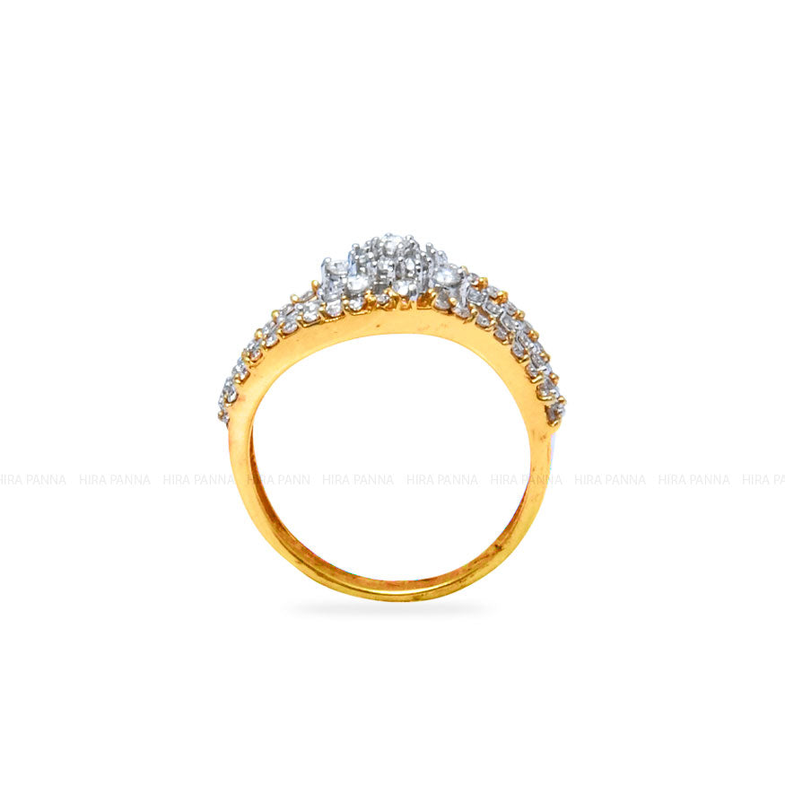 Gold Diamond Ring