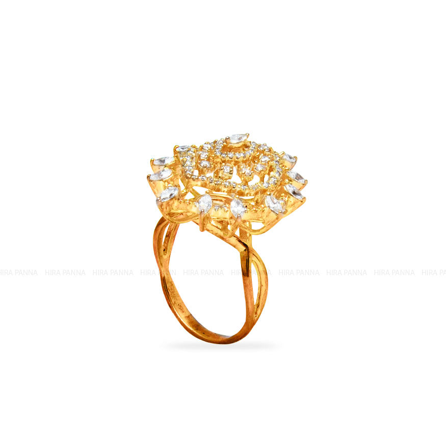 Gold Cocktail Ring