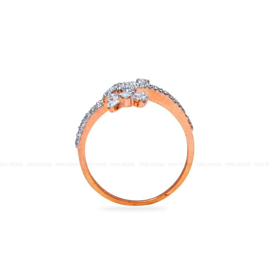 Rose Gold Diamond Ring