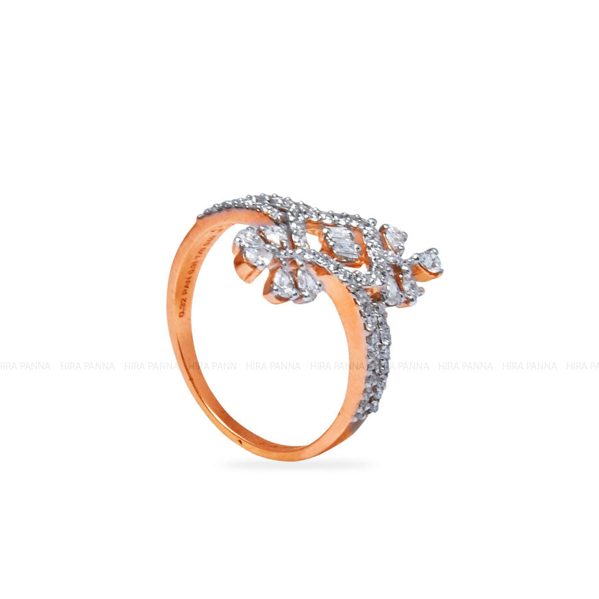 Rose Gold Diamond Ring