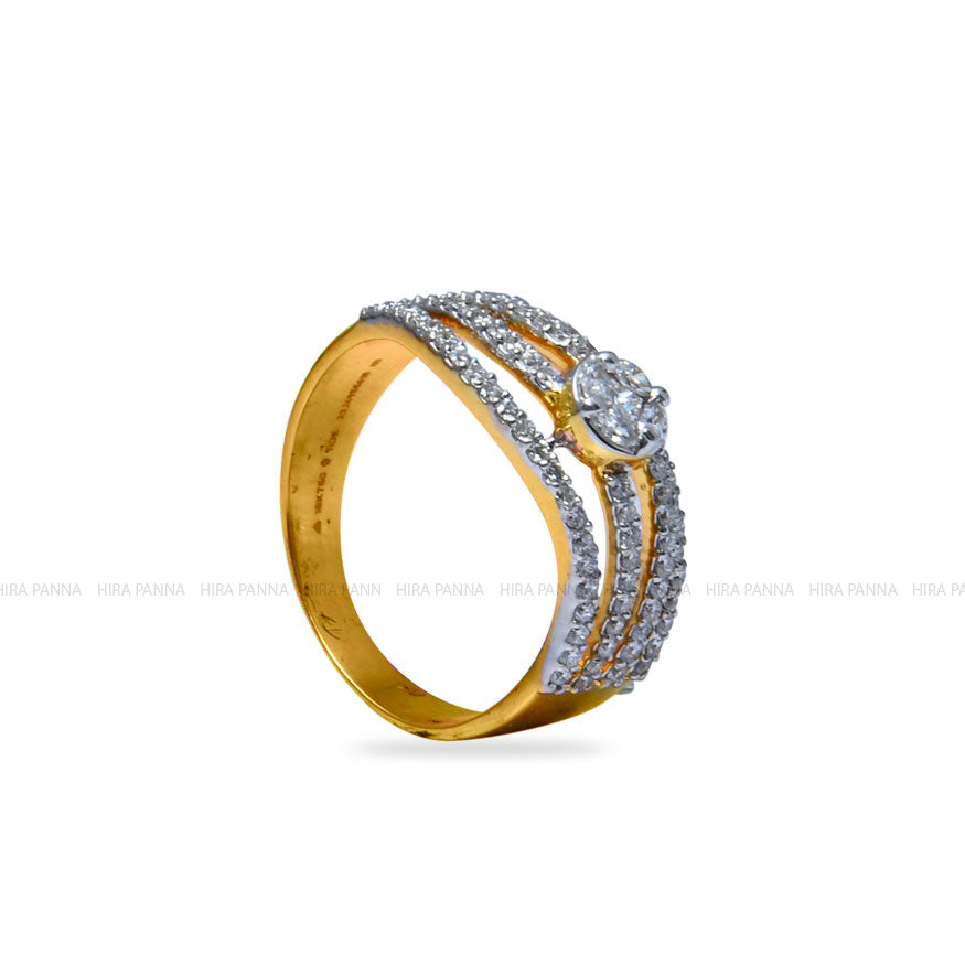 Gold Diamond Ring