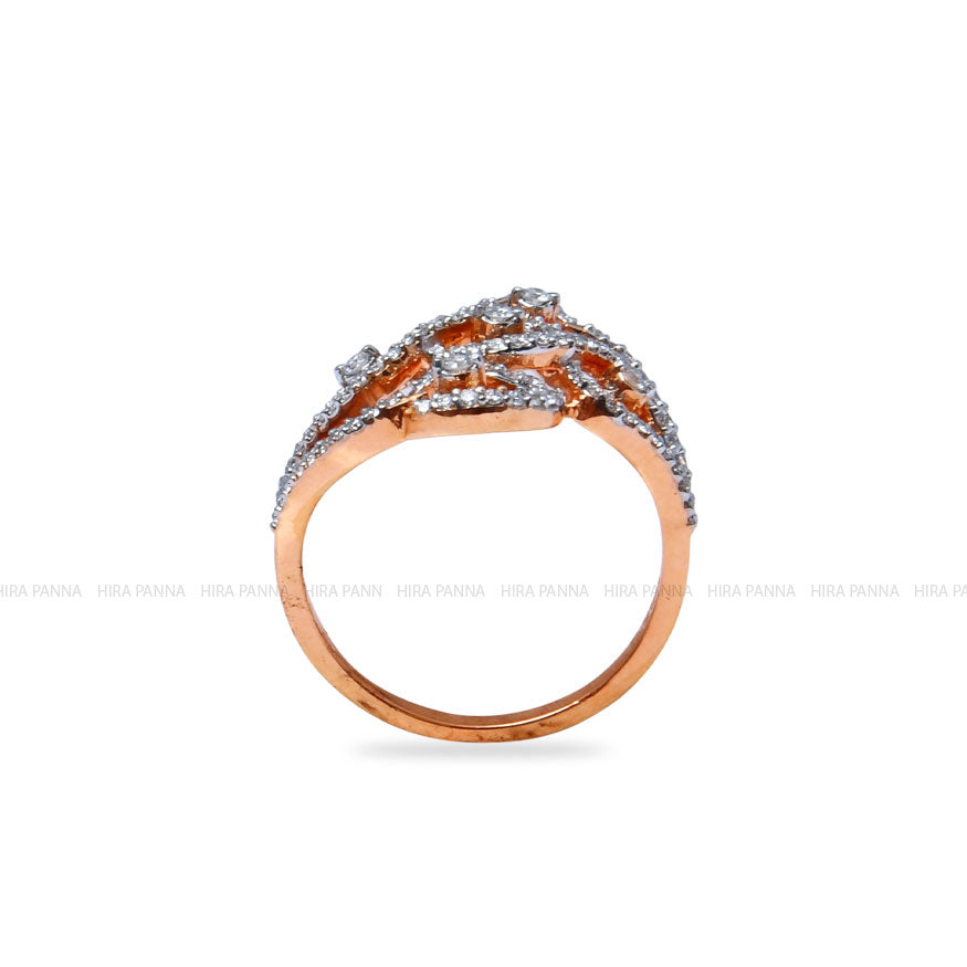 Rose Gold Diamond Ring