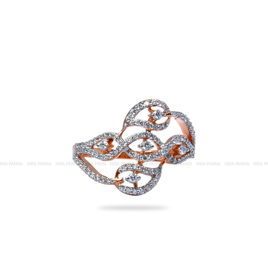 Rose Gold Diamond Ring