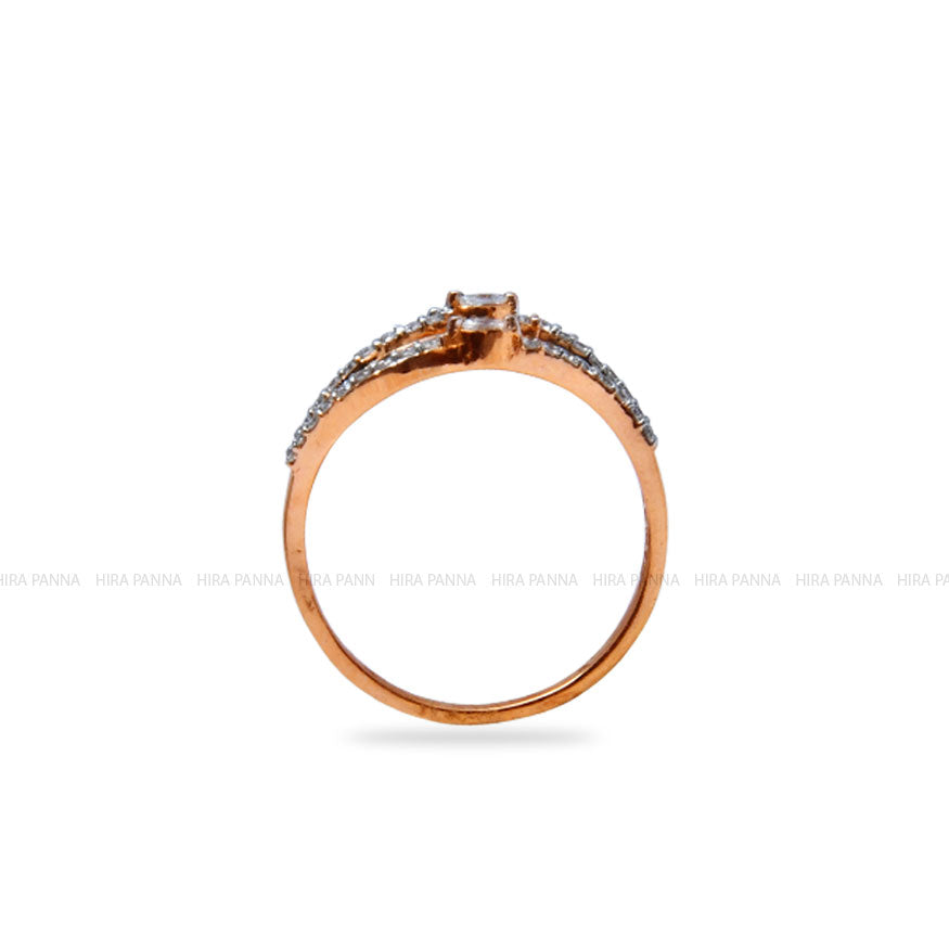 Rose Gold Diamond Ring