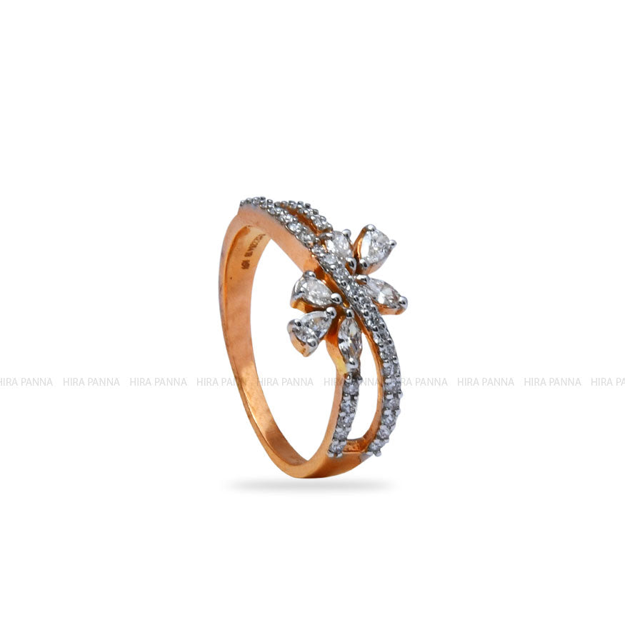 Rose Gold Diamond Ring