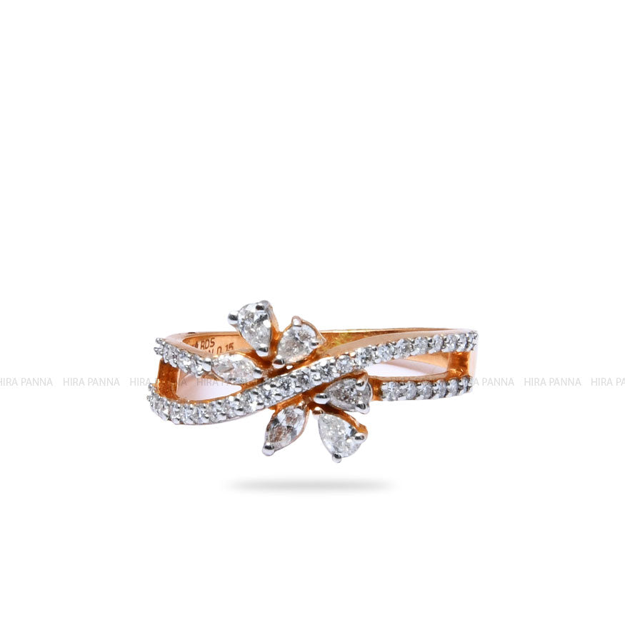 Rose Gold Diamond Ring