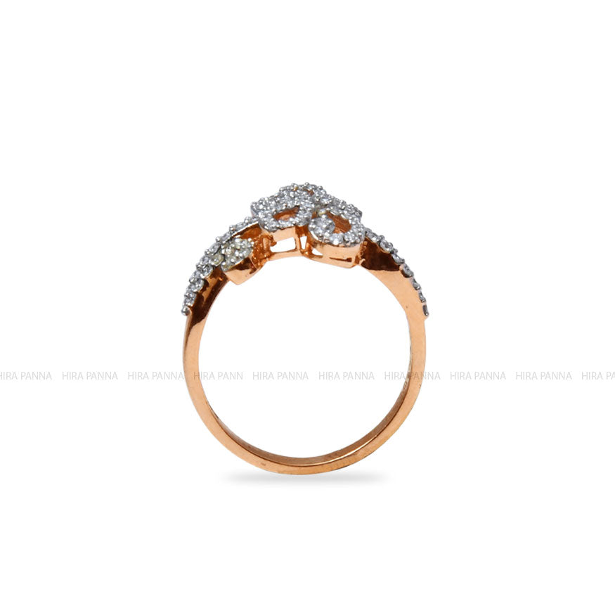 Rose Gold Diamond Ring