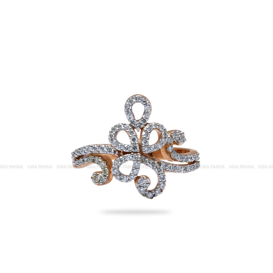 Rose Gold Diamond Ring