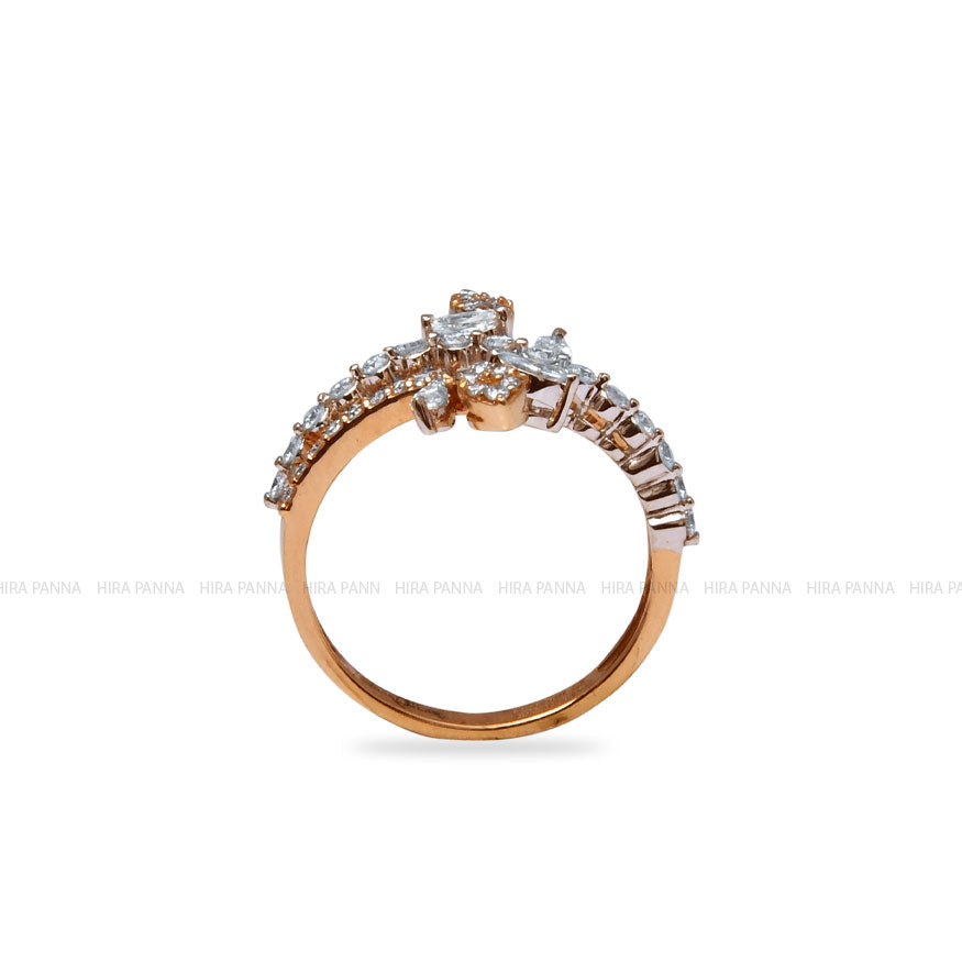 Rose Gold Diamond Ring