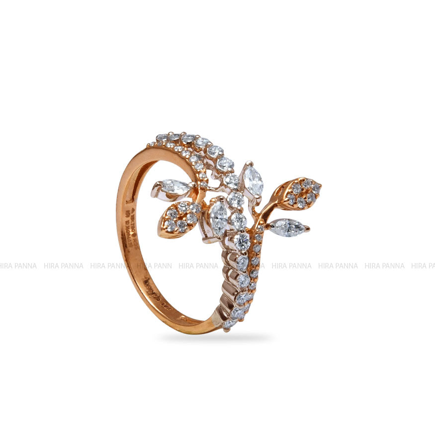 Rose Gold Diamond Ring