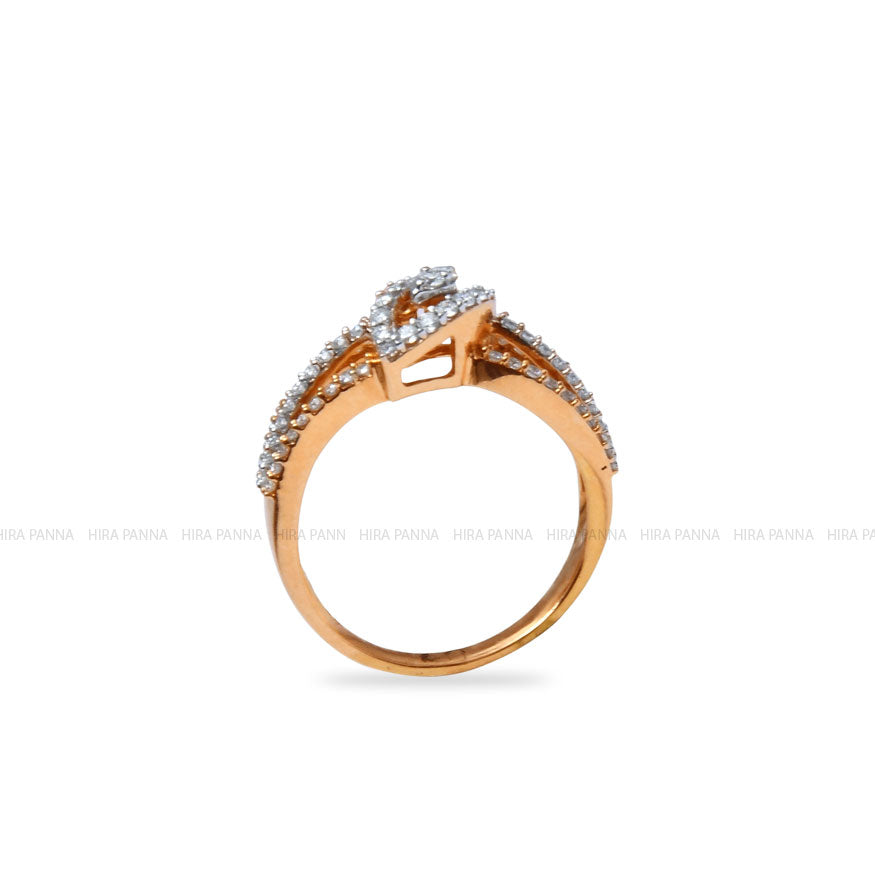 Rose Gold Diamond Ring