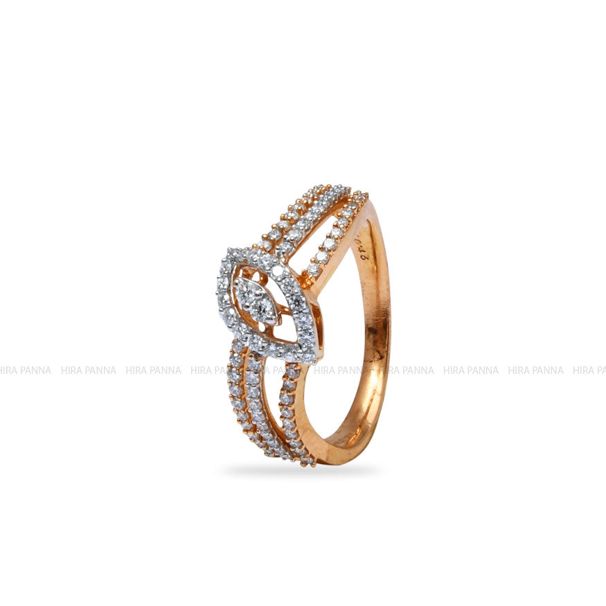 Rose Gold Diamond Ring