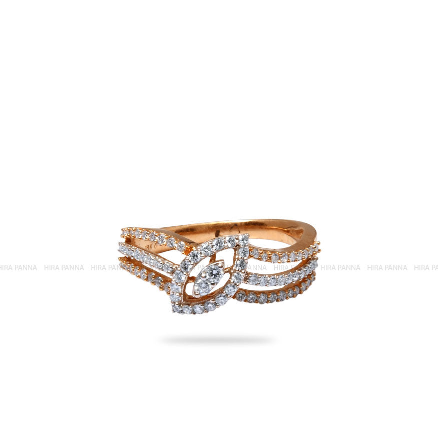 Rose Gold Diamond Ring