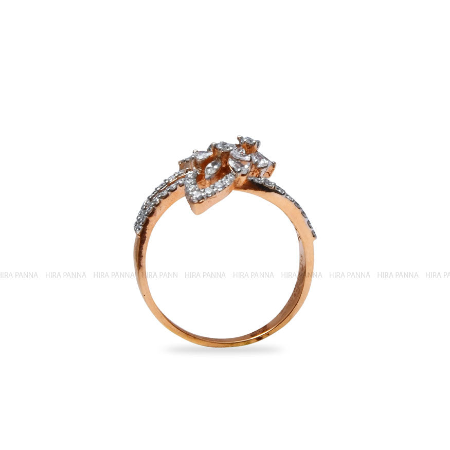 Rose Gold Diamond Ring