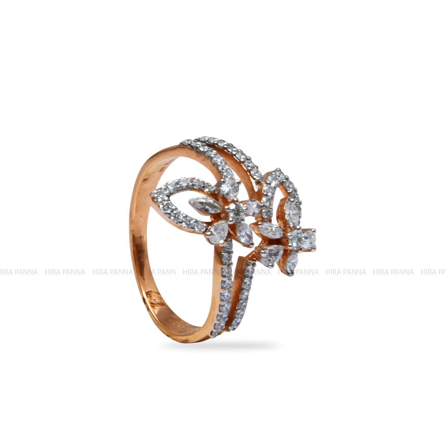 Rose Gold Diamond Ring