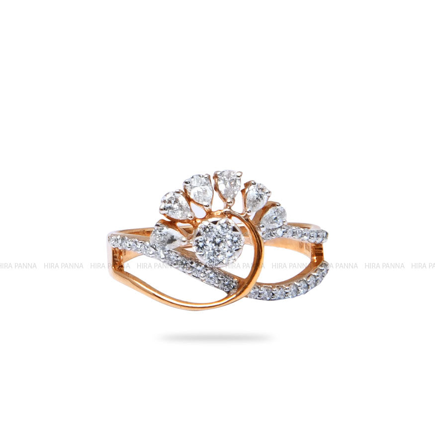 Rose Gold Diamond Ring