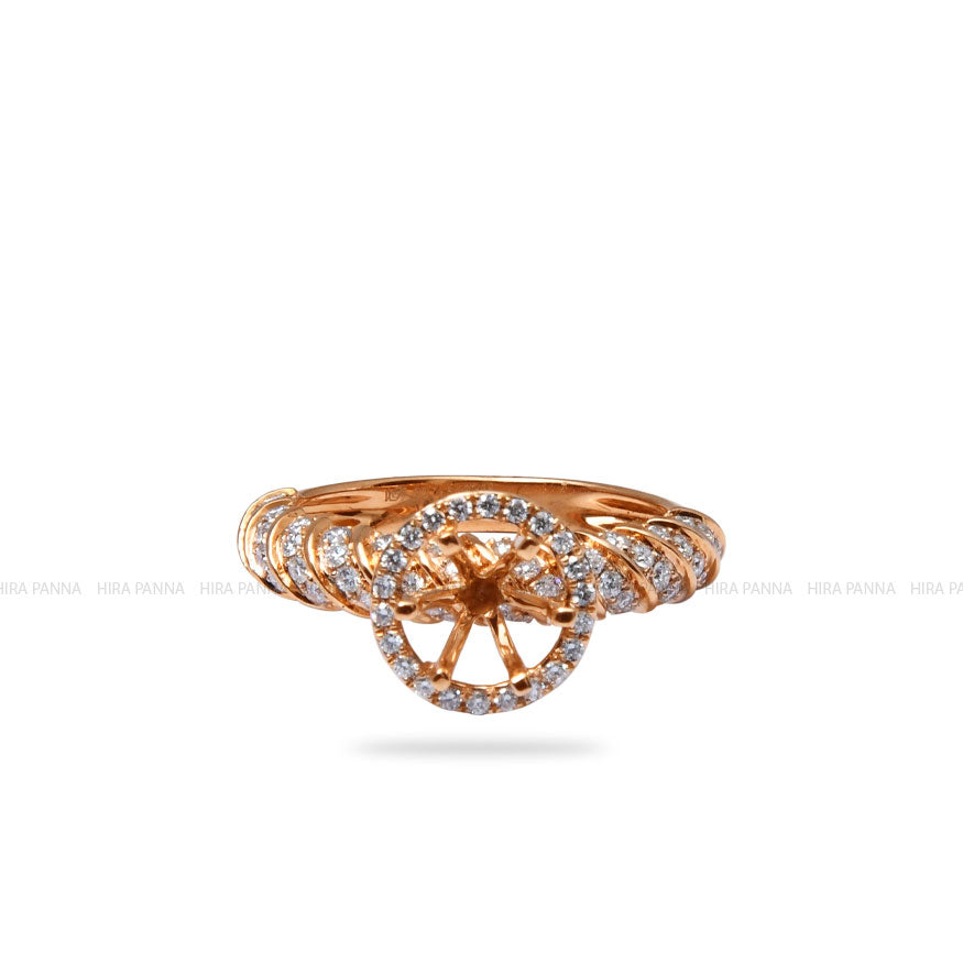 Rose Gold Diamond Ring