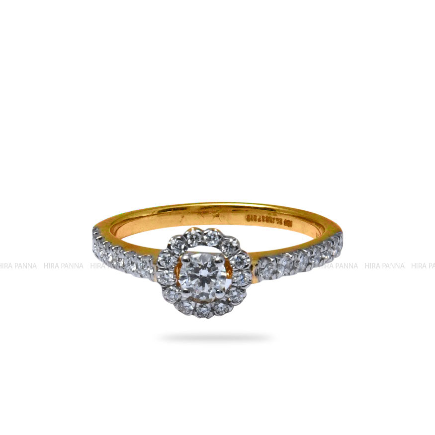 Solitaire Gold Ring