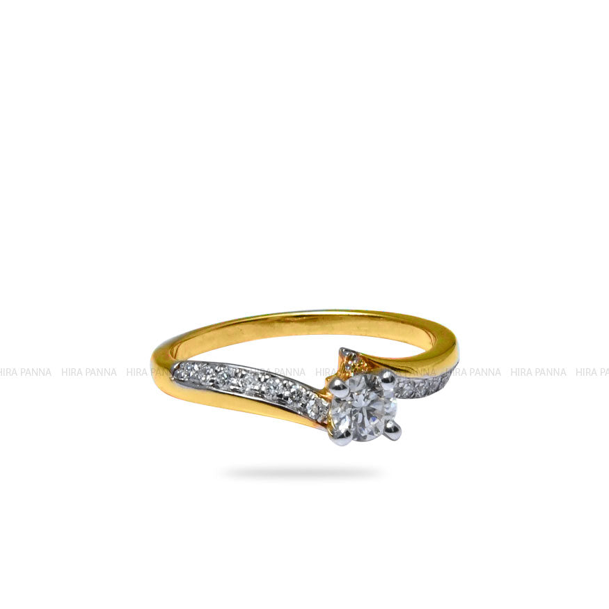 Solitaire Gold Ring