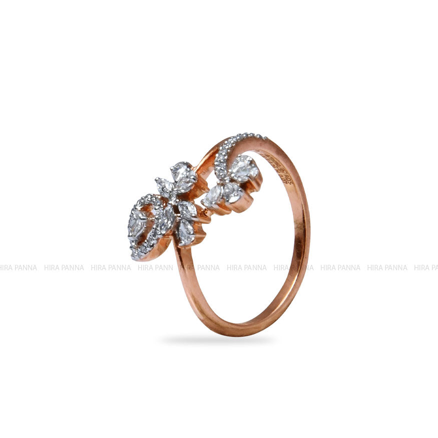 Rose Gold Diamond Ring