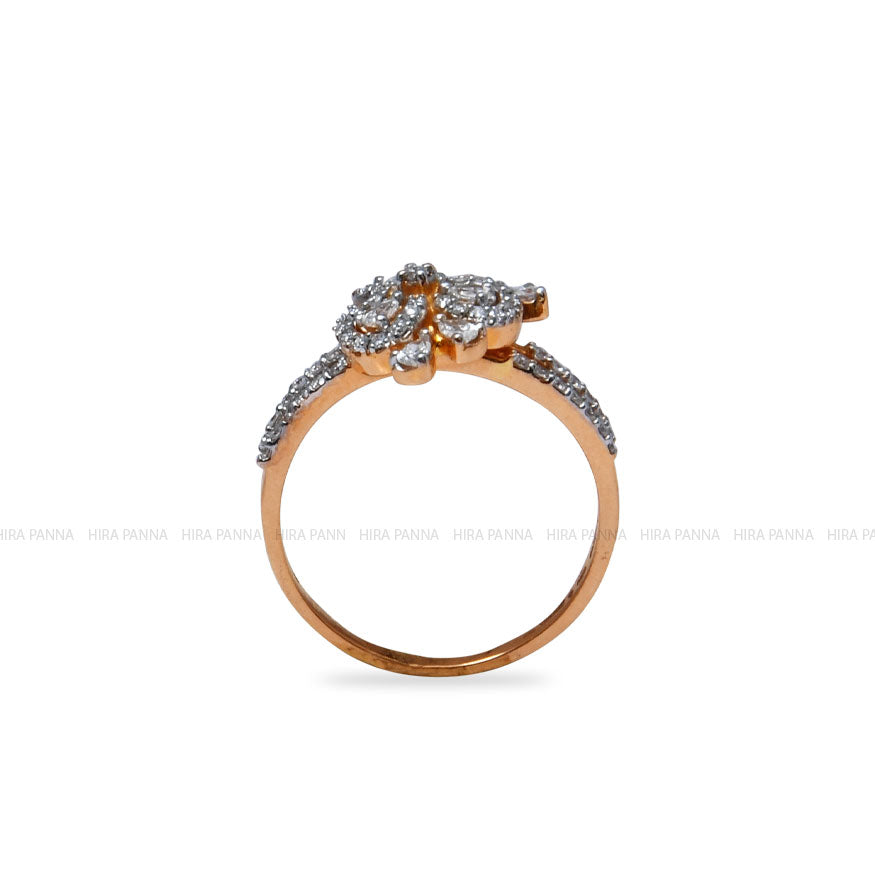 Rose Gold Diamond Ring