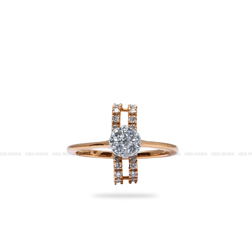 Rose Gold Diamond Ring