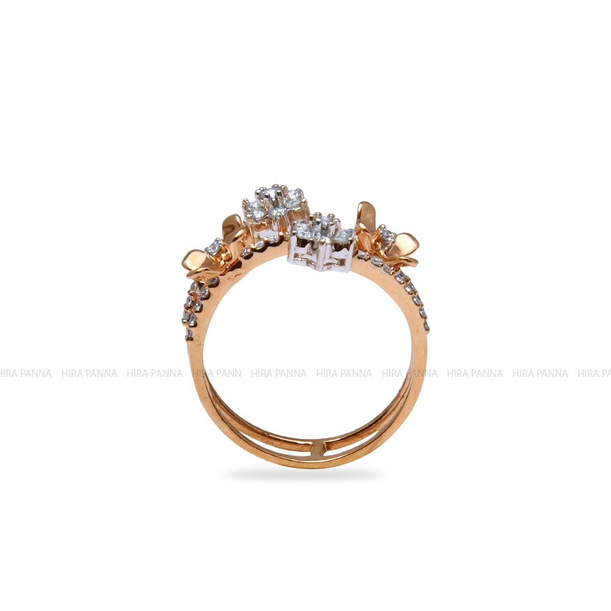 Rose Gold Diamond Ring