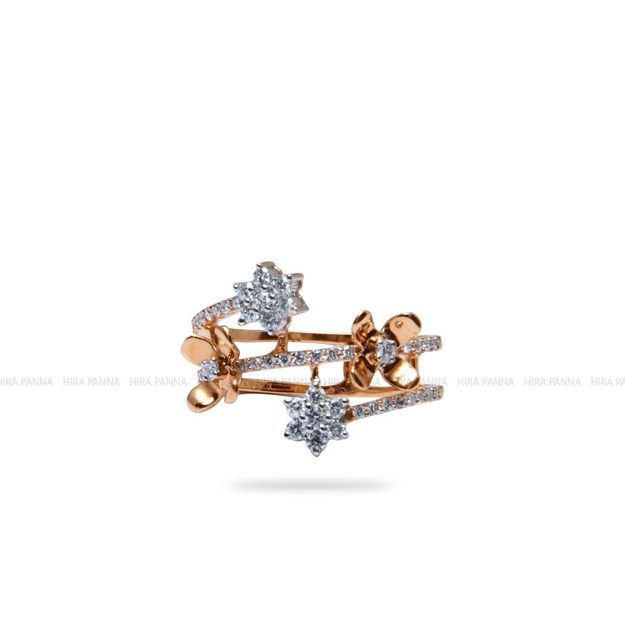 Rose Gold Diamond Ring