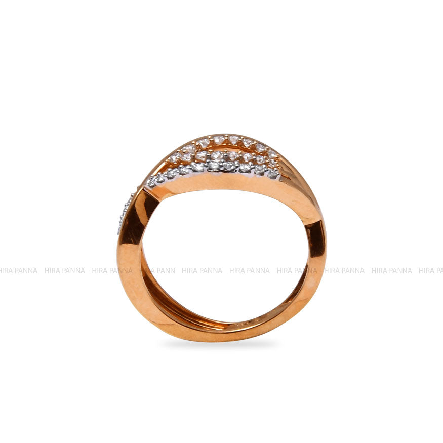 Rose Gold Diamond Ring