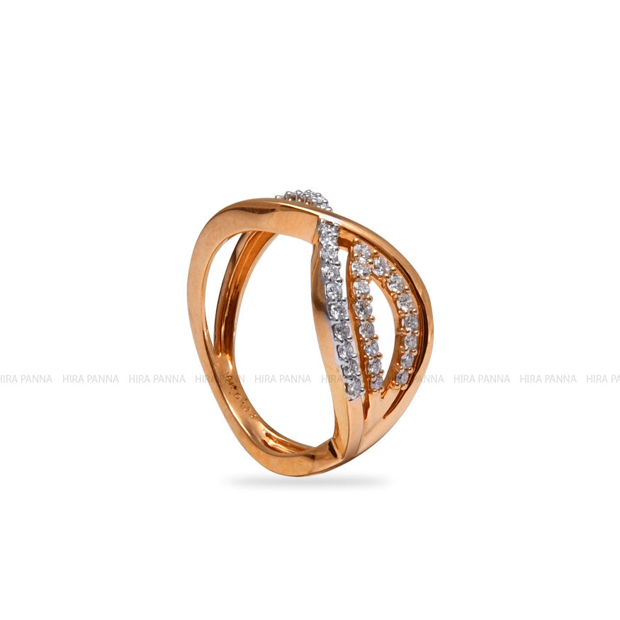 Rose Gold Diamond Ring